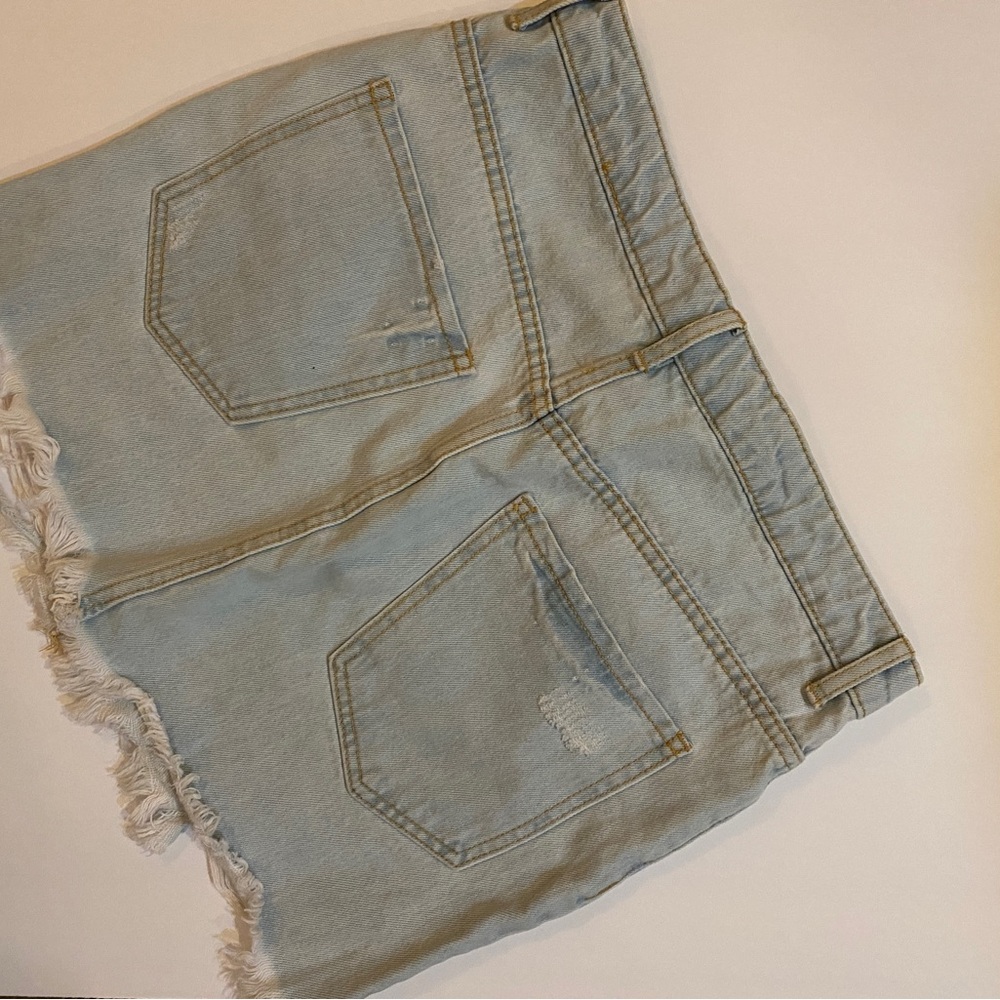 Forever 21 blue Jean mini skirt size27